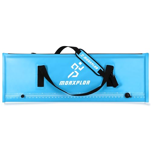 MORXPLOR Insulated Fish Cooler Bag for Fishing 41x17 47x17In 50x20In 60x24 72x30 80X40 Inches,Large Insulated Fish Kill Bag,Fishing Catch Bag Cooler with Water-resistant Zipper - color: 47 inches blue