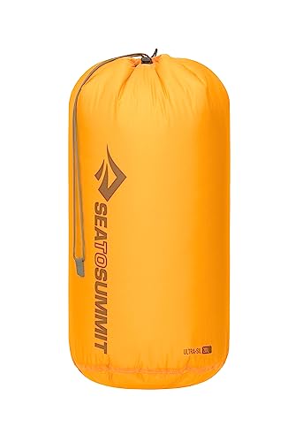 Sea to Summit Ultra-SIL Stuff Sack, Ultralight Outdoor and Travel Storage - color: Zinnia Yellow, style: 20 Liter