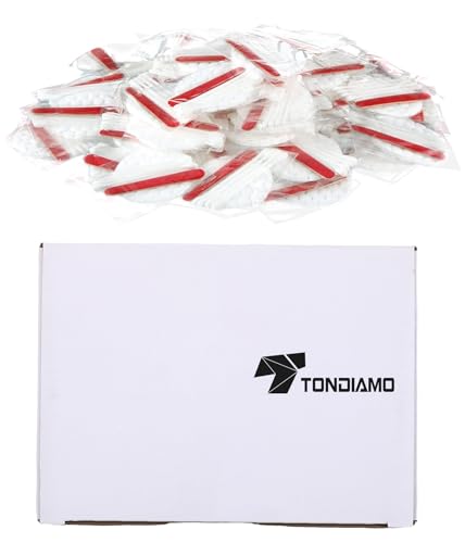 Tondiamo 100 Set Hotel Vanity Kit Individually Wrapped Hotel Amenities Disposable Travel Size Hospitality Supplies, Include Cotton Pads, Cotton Swabs, Nail File for Motels Makeup Toiletry Shelter