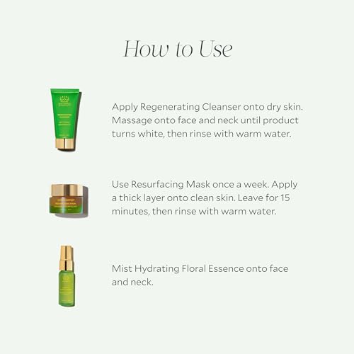 Tata Harper Daily Essentials Set, Best Selling Skincare Set, Travel Sized Skincare, 7-Step On-the-Go Skincare Routine, Natural Skincare