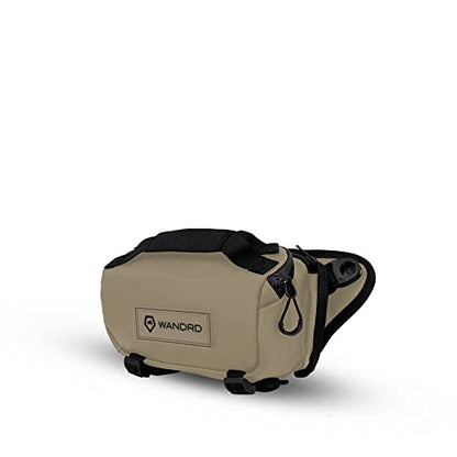 WANDRD ROGUE V1 3L Sling: Compact Camera Sling and Crossbody Bag with Fast Access, 3-Way Carry– Lightweight Everyday Bag Great for Travel, Photography, and Daily Use (Yuma Tan) - color: Yuma Tan, style: 3l