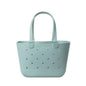 Simple Modern Large Beach Bag | Waterproof Getaway Rubber Tote with Zipper Pocket for Travel, Pool, Boat, Groceries, Sports | Sea Glass Sage - color: Sea Glass Sage, style: Large
