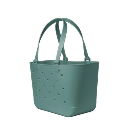 Simple Modern Large Beach Bag | Waterproof Getaway Rubber Tote with Zipper Pocket for Travel, Pool, Boat, Groceries, Sports | Laguna - color: Laguna, style: Large