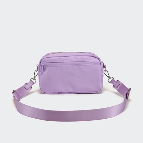 Pander Crossbody Sling Bag – Everyday Purse with Adjustable Strap, Perfect for Travel, Errands, and Daily Use - color: Lilac Purple