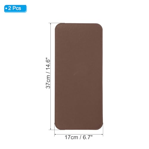 PATIKIL Felt Base Shaper, Bag Bottom Shaper Pad Purse Liner Board Insert Oval for Handbags Tote Crossbody Bag Backpack - color: Brown, size: 15x7 Inch (Pack of 2)