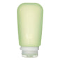 humangear GoToob+ (XL) | Refillable Silicone Travel Bottle | Locking Lid | Food-Safe Material | Green, XL (6 fl.oz.; 177ml) - color: Green, size: 6 Ounces