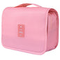 Hanging Travel Toiletry Bag for Women, Hanging Toiletry Bag with Multi-Pockets, Toiletry Bag for Traveling Easy Clean, Travel Organizer Pink - color: PInk