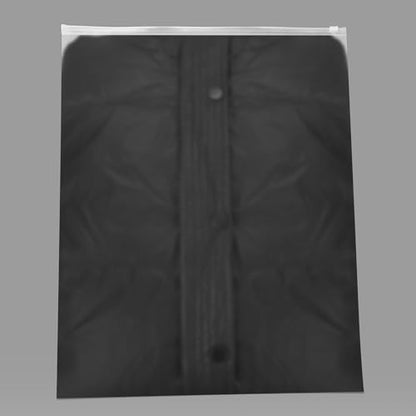 25 Pack 16x20 Inch Frosted Garment Bags - Heavy-Duty Reusable Clothing Storage for Winter Coats | Poly Plastic Organizer for Down Jackets, Sweatshirts, Business Attire & Travel- No Vent Holes - size: 25Pcs-16x20 Inch