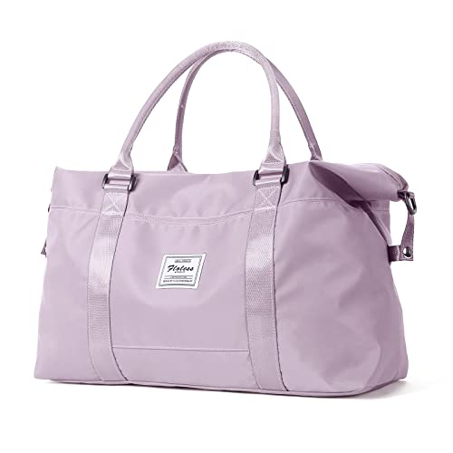 Small Gym Bag for Women, Purple Stylish Duffle Travel Bag for Plane, Lightweight Duffle Bag for Women, Sport Gym Tote Bag with Wet Pocket for Yoga, Pilates, Swimming - color: X-Purple
