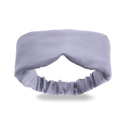 Infinity Travel - Bamboo Sleep Mask - Silky Soft Eye Mask - Comfortable - 100% Light Blocking Night - Machine Washable (Purple) - color: Purple