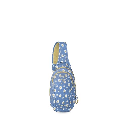 Osprey Daylite Shoulder Sling Bag - Crossbody Backpack for Everyday Carry, Festivals, and Travel - color: Daisy Print-sevres Blue