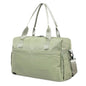 Jadyn Austin Carry-On Travel Duffel Bag for Women, 18” Weekender Bag with Laptop Sleeve, Durable Material, and Trolley Sleeve, Ideal for Work, Gym, and Overnight Trips (Dusty Green) - color: Dusty Green