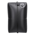 Naroote 20L Reusable Travel Vacuum Bag, Built in Pump Rechargeable Folding Compression Bag, Luggage Space Saver Packing Tool, Ideal for Camping Carry On Suitcases Backpack Seal (Black Grid) - color: Black Grid