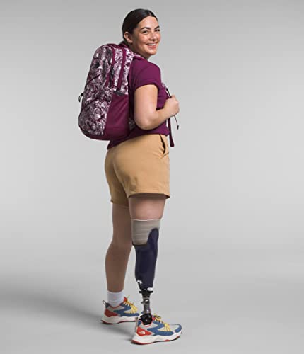 THE NORTH FACE Women's Every Day Jester Laptop Backpack, Boysenberry Coleus Camo Print, One Size - color: Boysenberry Coleus Camo Print