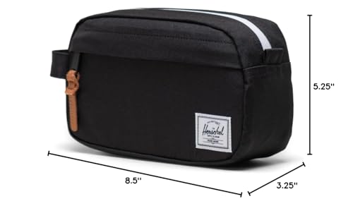 Herschel Unisex Chapter Travel Kit - color: Black, size: Small - 3L