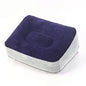 Inflatable Foot Rest Pillow - Air Footrest Cushion for Travel, Office & Home, Perfect Airplane & Car Seat Accessory