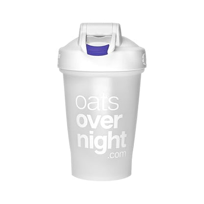 Oats Overnight BlenderBottle – Shaker Cup with Secure Pop Cap & Fill Line, Dishwasher Safe – Mixing Cup, Protein Shakes, Oatmeal, Breakfast On-the-Go & Travel - color: Purple