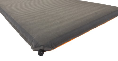 Teton Camping Seat Cushion; Stadium Seat; Office Chair; Car Pad; Inflatable, Orange - color: Orange