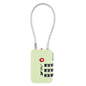 TSA Accepted Luggage Travel Lock, Set-Your-Own Combination Lock for School Gym Locker, Luggage Suitcase Baggage Locks, Filing Cabinets, Toolbox, Case (Mint Green, 1 Pack) - color: Mint Green, size: 1 Pack