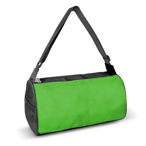 C&F BOGMOST Small Travel Duffel Bag Foldable Waterproof Gym Bag for Gym Beach Swim Bags Men Women Duffle Bag Lightweight Oxford Cloth Sports Bags -Grass Green - color: A-Grass Green-Small, size: 15 INCHES