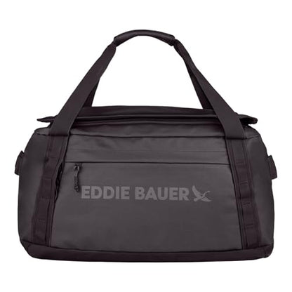 Eddie Bauer Maximus Duffel Bag 40L and 70L | Hiking | Outdoor | Travel | Lightweight | Weather-Resistant | Durable | Rugged - color: Black, size: 70L