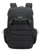 BAGSMART College Laptop Backpack, Large Opening Travel Backpack for Women, Outdoor Backpack for 15.6 Inch Laptop, Black - color: Black
