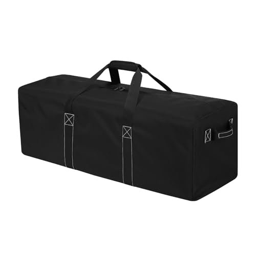 36 Inch Large Duffle Bag for Travel - 100L Extra Large Heavy Duty Duffel Bag with 2 Sides Handles, Sport Equipment Storage Bag for Camping-Black - color: Black, size: 36 inch