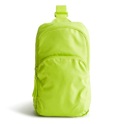 Vera Bradley Women's Ripstop Lorman Sling Backpack, Lime Green, One Size - color: Lime Green