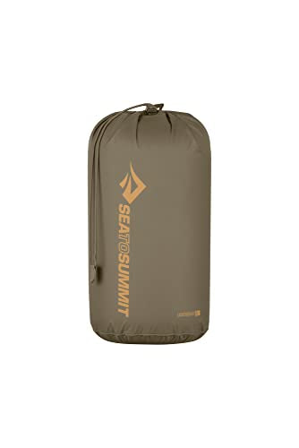 Sea to Summit Lightweight Stuff Sack, Durable Outdoor and Travel Storage - color: Olive Green, style: 8 Liter