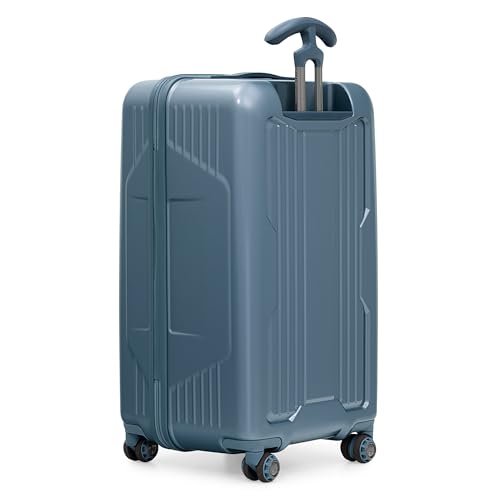 Traveler's Choice Ultimax II Polycarbonate Hardside Luggage with Spinner Wheels, Teal, 28-Inch Medium Trunk - color: Teal, size: 28-Inch Medium Trunk
