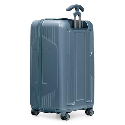 Traveler's Choice Ultimax II Polycarbonate Hardside Luggage with Spinner Wheels, Teal, 28-Inch Medium Trunk - color: Teal, size: 28-Inch Medium Trunk