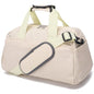 14 inch Small Gym Bag for Women & Men, Mini Duffel Bag for Travel Sports Lightweight Carry On Bag (Beige) - color: Beige