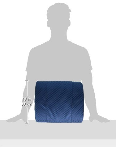 Carex Lumbar Support Pillow - Office Chair Back Support, Back Cushion and Lower Back Pillow - Desk Chair Back Support