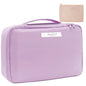Queboom Travel Makeup Bag Cosmetic Bag Makeup Bag Toiletry bag for women and men (Purple) - color: Purple
