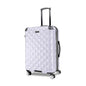 Kenneth Cole REACTION Diamond Tower Collection Lightweight Hardside Expandable 8-Wheel Spinner Travel Luggage, Lavender, 24-Inch Checked - color: Lavender, size: 24-Inch Checked