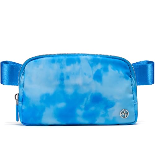 Pander Everywhere Belt Bag for Women, Fashion Waist Packs, Crossbody Bags with Adjustable Strap (Cloud Blue) - color: Cloud Blue