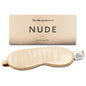 TheSleepGuard Pure Silk Sleep Mask [100% 6A Mulberry Silk, 22 Momme] Light Blocking Travel Essentials. Eye Masks for Sleeping. Black Oeko-Tex Blindfold. Eye Covers for Men & Women - color: Nude Beige