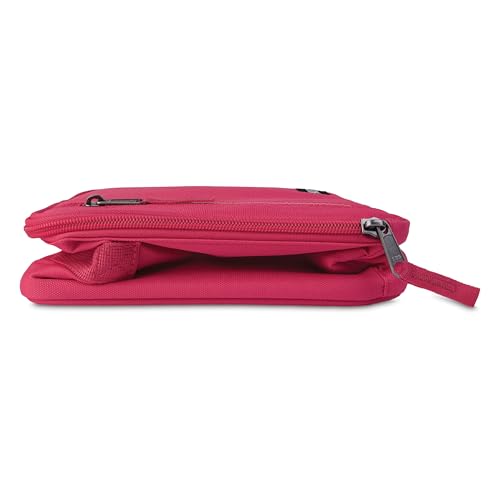 PackIt(R) Freezable Classic Lunch Box, Magenta, Built with EcoFreeze(R) Technology, Collapsible, Reusable, Zip Closure With Zip Front Pocket and Buckle Handle, Designed for Fresh Lunch On the Go - color: Magenta