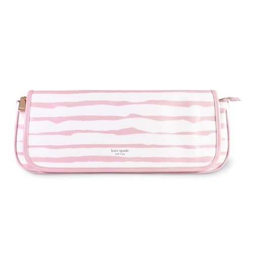 kate spade new york Hair Styling Tools Organizer, Compact Hairstylist Travel Bag, Goddess Stripe - color: Goddess Stripe