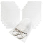 8PCS Travel Shoe Bags with Rope for Men and Women Large Shoes Pouch Organizers - color: White