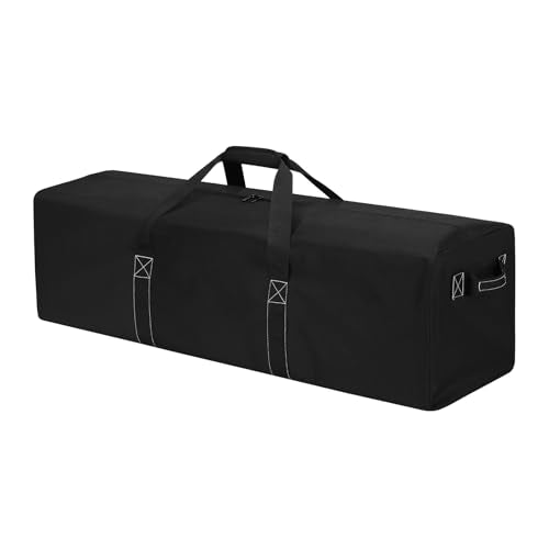 42 Inch Large Duffle Bag for Travel - 116L Extra Large Heavy Duty Duffel Bag with 2 Sides Handles, Sport Equipment Storage Bag for Camping-Black - color: Black, size: 42 inch