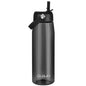 OLDLEY 32 oz Water Bottle with Straw, Leakproof Sports Water Bottle with Carry Strap, BPA-Free Large Water Bottles for Home,Travel, School, Outdoors, Gym, Tritan, Black - color: Black