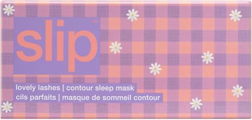 slip Pure Silk Contour Sleep Mask: Protect Your Delicate Lashes with Our Innovative, Lash-Friendly Design. Experience Uninterrupted Beauty Sleep with Slipsilk Comfort, 1 Contour Mask, Posie - color: Posie