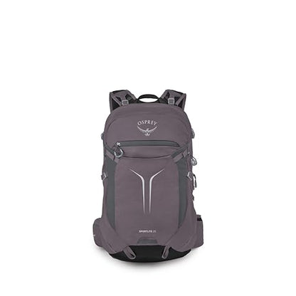 Osprey Sportlite 25L Lightweight Hiking Backpack for Men and Women - Everyday Hiking Bag - Travel Daypack, Graphite Purple - color: Graphite Purple, style: 25l