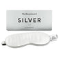 TheSleepGuard Pure Silk Sleep Mask [100% 6A Mulberry Silk, 22 Momme] Light Blocking Travel Essentials. Eye Masks for Sleeping. Black Oeko-Tex Blindfold. Eye Covers for Men & Women - color: Silver Grey
