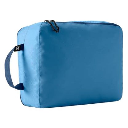 Eagle Creek Pack-It Reveal Clean/Dirty Cube M - Water-Resistant Dual Compartment Packing Cube With Internal Divider for Clean & Dirty Clothes - Travel Essentials - Blue Dawn - color: Blue Dawn