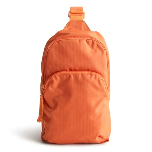 Vera Bradley Women's Ripstop Lorman Sling Backpack, Koi Orange, One Size - color: Koi Orange