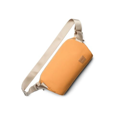 Bellroy Classic Sling (everyday 7 liter minimalist crossbody bag with internal organization, adjustable crossbody strap, and auto-compression system) - Butterscotch - color: Butterscotch