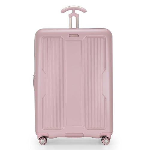 Traveler's Choice Ultimax II Polycarbonate Hardside Luggage with Spinner Wheels, Pink, 29-Inch Large Luggage - color: Pink, size: 29-Inch Large Luggage