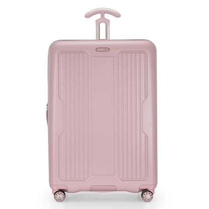 Traveler's Choice Ultimax II Polycarbonate Hardside Luggage with Spinner Wheels, Pink, 29-Inch Large Luggage - color: Pink, size: 29-Inch Large Luggage